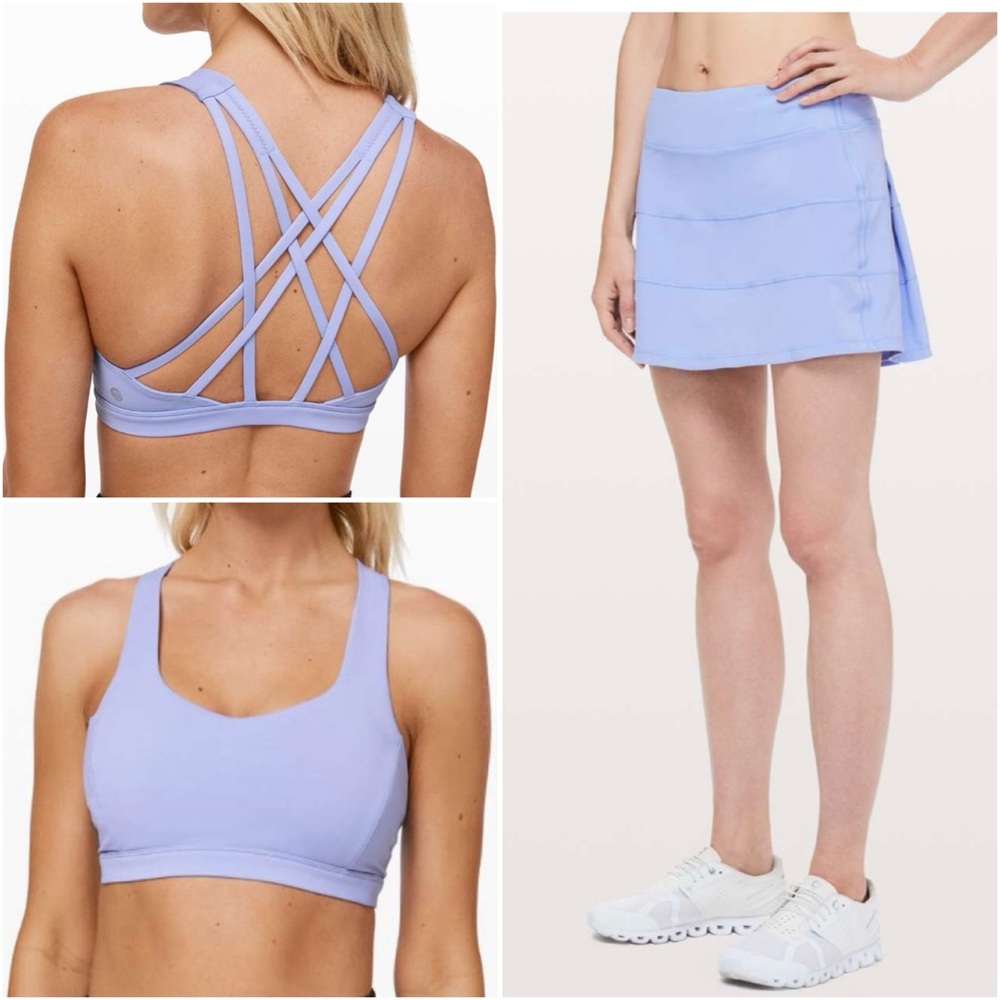 Lululemon Athletica Purple Mini Skater Skirt